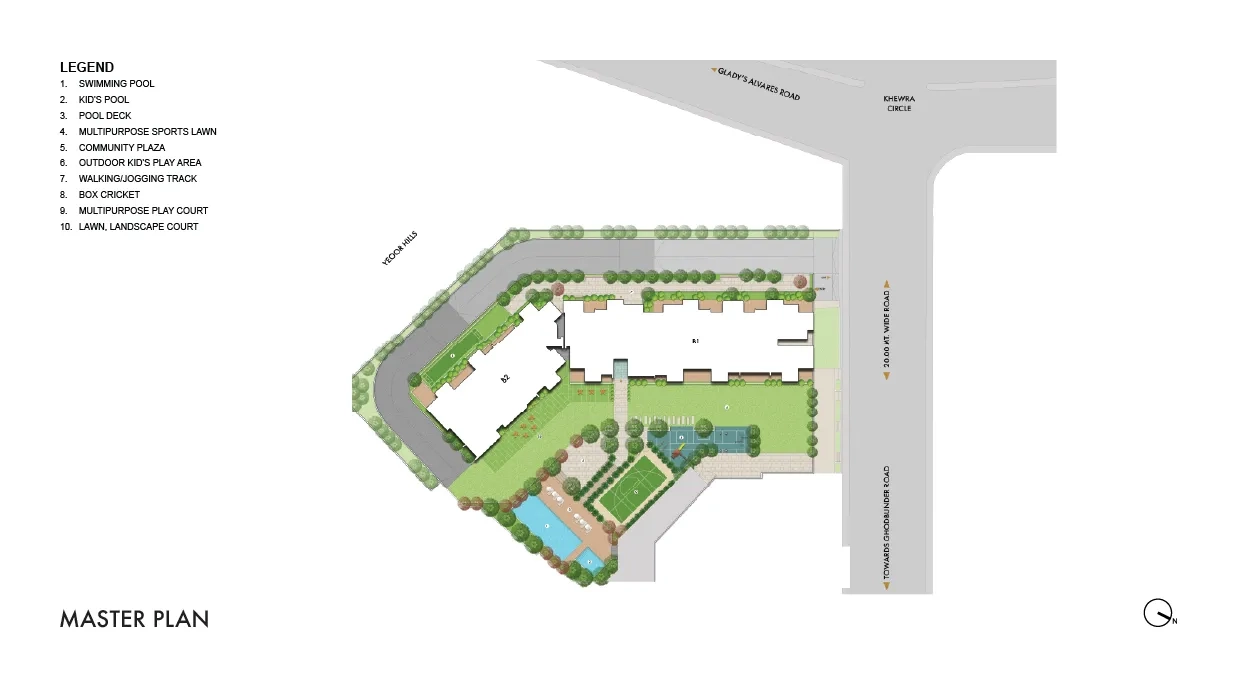 Well-equipped gymnasium